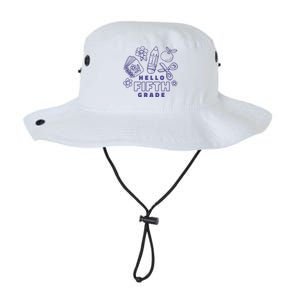 Hello Fifth Grade School Legacy Cool Fit Booney Bucket Hat