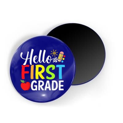 Hello First Grade Team 1st Grade Back To School Teacher Magnet