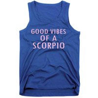 Horoscope Funny Gift Scorpio Zodiac Sign Gift Tank Top