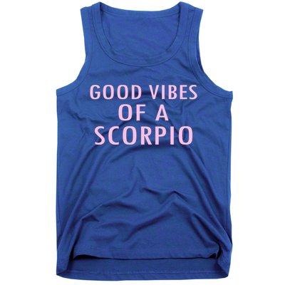 Horoscope Funny Gift Scorpio Zodiac Sign Gift Tank Top