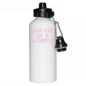 Horoscope Funny Gift Scorpio Zodiac Sign Gift Aluminum Water Bottle 