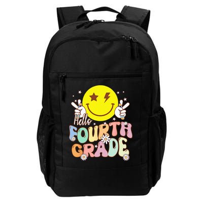 Hello Fourth Grade Funny Smile Face 4th Grade Back To School Backpack
