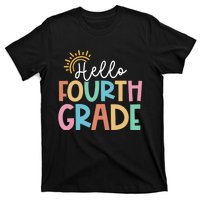 Hello Fourth Grade Team 4th Grade Back To School Teacher T-Shirt