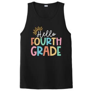 Hello Fourth Grade Team 4th Grade Back To School Teacher PosiCharge Competitor Tank