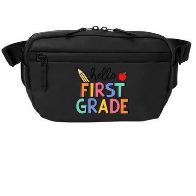 Hello First Grade Team 1st Grade Back To School Teacher Crossbody Pack