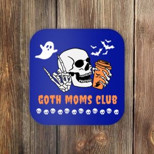 Halloween Funny Goth Moms Club Spooky Gothic Mom Mama Gift Coaster