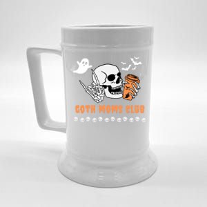 Halloween Funny Goth Moms Club Spooky Gothic Mom Mama Gift Beer Stein