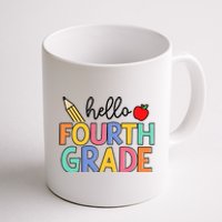 Hello Fourth Grade Team 4th Grade Back To School Teacher Coffee Mug