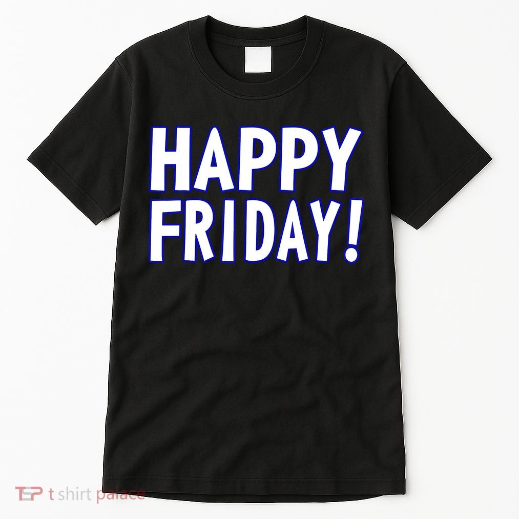Happy Friday Gif Weekend Celebration Work Office Tall T-Shirt