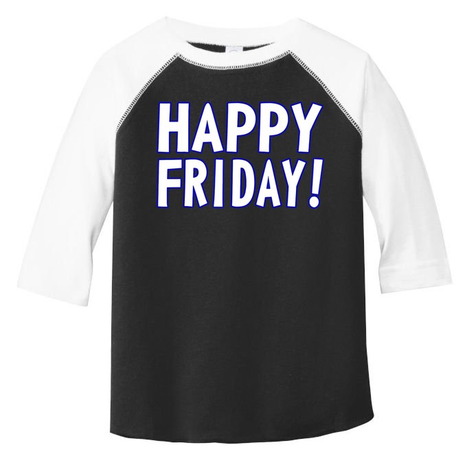 Happy Friday Gif Weekend Celebration Work Office Toddler Fine Jersey T-Shirt