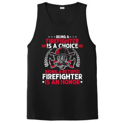 Heroic Fire Gift Idea Retired Firefighter Great Gift PosiCharge Competitor Tank