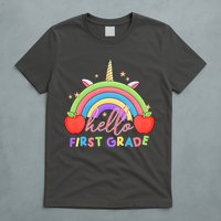 Hello First Grade Rainbow Back To School T-Shirt