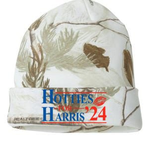 Hotties For Harris Kamala Harris For President 2024 Kati Licensed 12" Camo Beanie