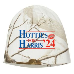 Hotties For Harris Kamala Harris For President 2024 Kati - Camo Knit Beanie