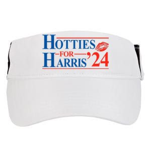 Hotties For Harris Kamala Harris For President 2024 Adult Drive Performance Visor