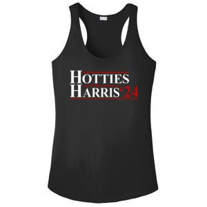 Hotties For Harris 2024 Funny Politcal Election Ladies PosiCharge Competitor Racerback Tank