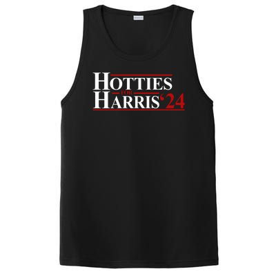 Hotties For Harris 2024 Funny Politcal Election PosiCharge Competitor Tank