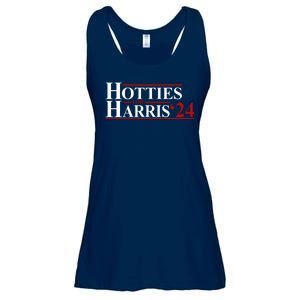 Hotties For Harris 2024 Funny Politcal Election Ladies Essential Flowy Tank