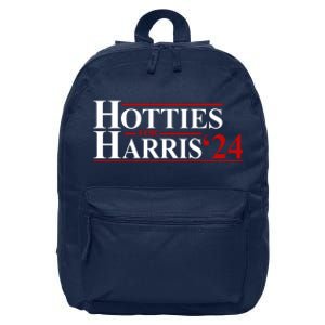 Hotties For Harris 2024 Funny Politcal Election 16 in Basic Backpack