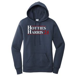 Hotties For Harris 2024 Funny Politcal Election Women's Pullover Hoodie