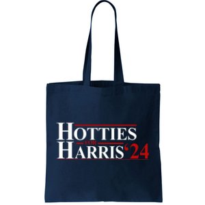 Hotties For Harris 2024 Funny Politcal Election Tote Bag