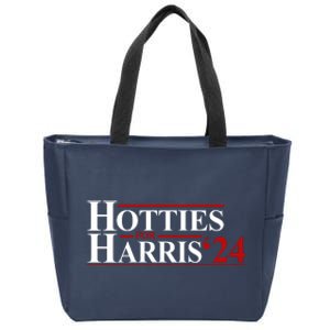 Hotties For Harris 2024 Funny Politcal Election Zip Tote Bag