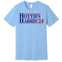 Hotties For Harris 2024 Funny Politcal Election Premium T-Shirt