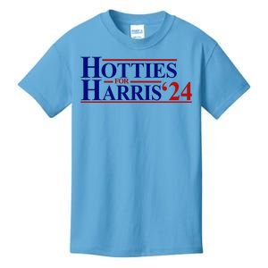 Hotties For Harris 2024 Funny Politcal Election Kids T-Shirt