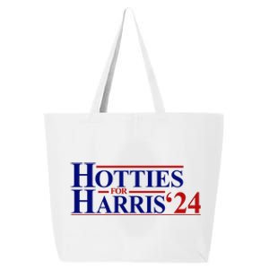 Hotties For Harris 2024 Funny Politcal Election 25L Jumbo Tote