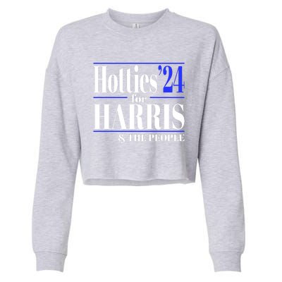 Hotties For Harris Cropped Pullover Crew