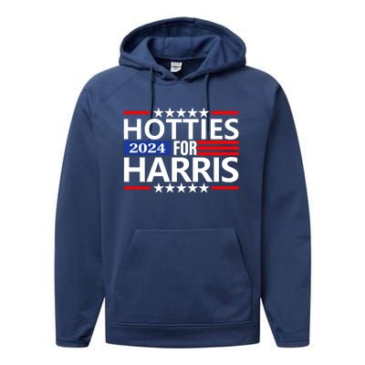 Hotties For Harris Performance Fleece Hoodie