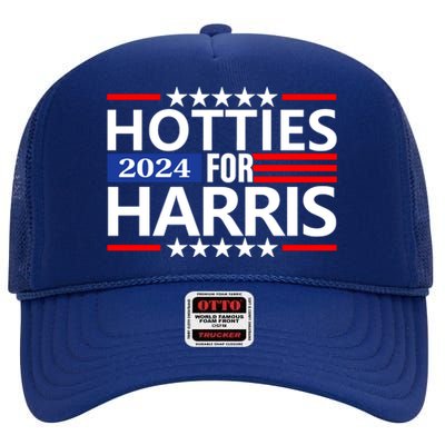 Hotties For Harris High Crown Mesh Back Trucker Hat