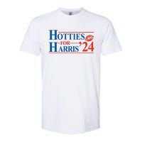 Hotties For Harris Kamala Harris For President 2024 Softstyle CVC T-Shirt