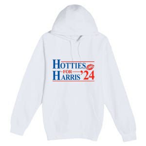 Hotties For Harris Kamala Harris For President 2024 Premium Pullover Hoodie