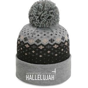 Hard Fought Heartfelt Been Through Hell Hallelujah Christian The Baniff Cuffed Pom Beanie