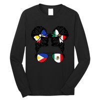 Half Filipino Half Mexican Philippines Heritage Long Sleeve Shirt