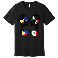 Half Filipino Half Mexican Philippines Heritage Premium T-Shirt