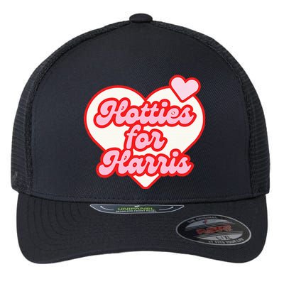 Hotties For Harris 2024 Flexfit Unipanel Trucker Cap