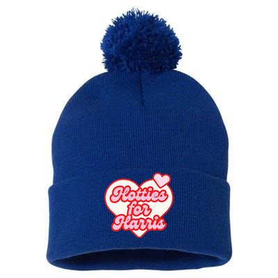 Hotties For Harris 2024 Pom Pom 12in Knit Beanie