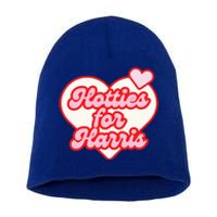 Hotties For Harris 2024 Short Acrylic Beanie