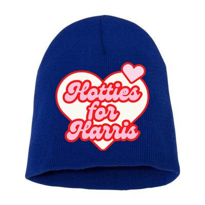 Hotties For Harris 2024 Short Acrylic Beanie