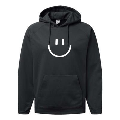 Happy Face, Happy Life Performance Fleece Hoodie