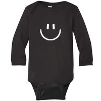 Happy Face, Happy Life Baby Long Sleeve Bodysuit