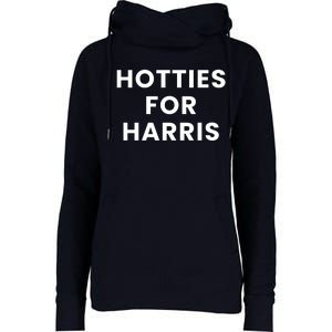 Hotties For Harris Womens Funnel Neck Pullover Hood