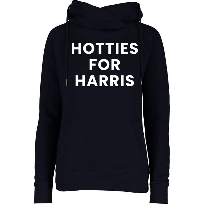 Hotties For Harris Womens Funnel Neck Pullover Hood