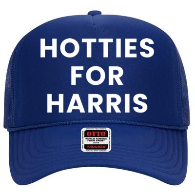 Hotties For Harris High Crown Mesh Back Trucker Hat