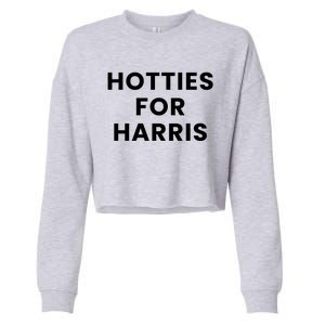 Hotties For Harris Cropped Pullover Crew