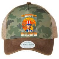 Halloween Funny Happy 4th Of July Anti Joe Biden Legacy Tie Dye Trucker Hat