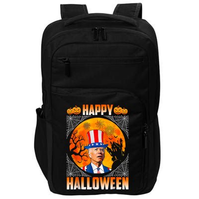 Halloween Funny Happy 4th Of July Anti Joe Biden Impact Tech Backpack