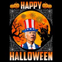 Halloween Funny Happy 4th Of July Anti Joe Biden 16 in Basic Backpack
